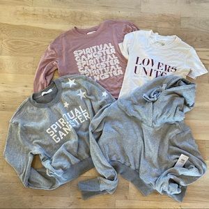 Spiritual Gangster shirts/sweater